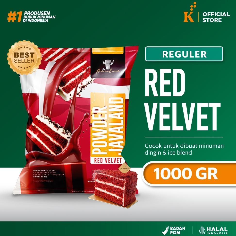 

Bubuk Minuman Bubble Drink Rasa Red Velvet Javaland Nugi