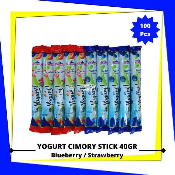 

Yogurt Cimory Thick & Creamy Stick Varian Rasa 40gr x 100 pcs (1 karton) Nugi