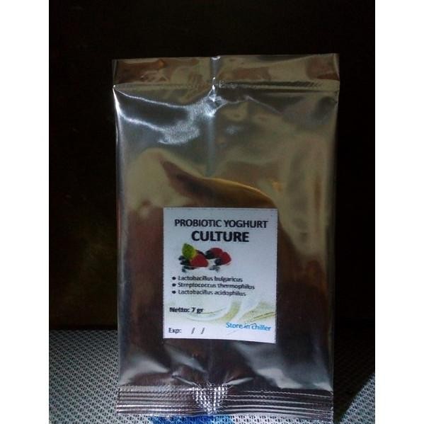 

BIBIT YOGHURT SERBUK 7 Gram Untuk Membuat Yoghurt Minuman Aneka Rasa Halal Nugi