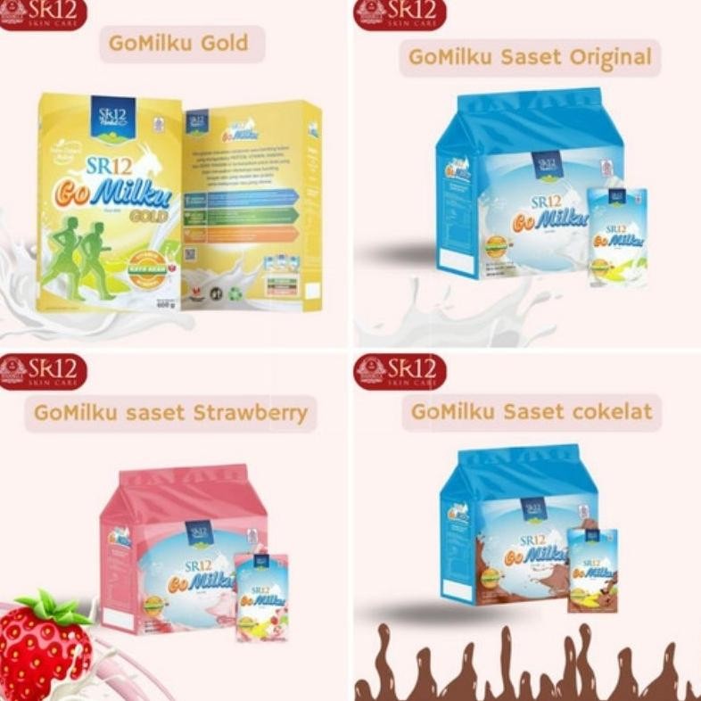 

Gomilku SR12 pouch 40 Sachet Original Cokelat Strawberry Nugi