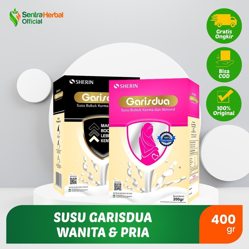 

Susu Garisdua Susu Kambing Etawa Promil - PROMO BUNDLING 2pcs PRIA & WANITA Nugi