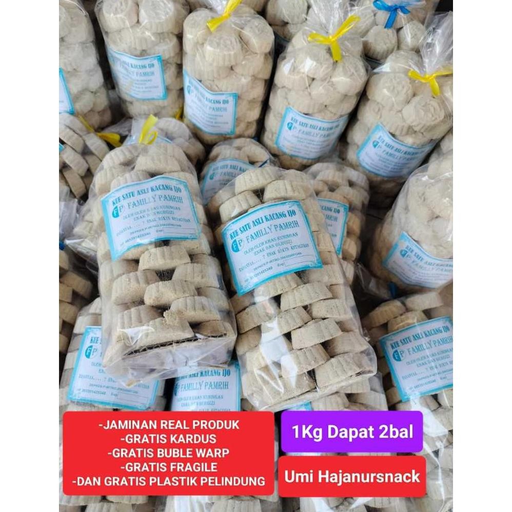 

(GRATIS ONGKIR) KUE SATU KACANG IJO 1 BAL ISI 1KG MAKANAN TRADISIONAL Nugi