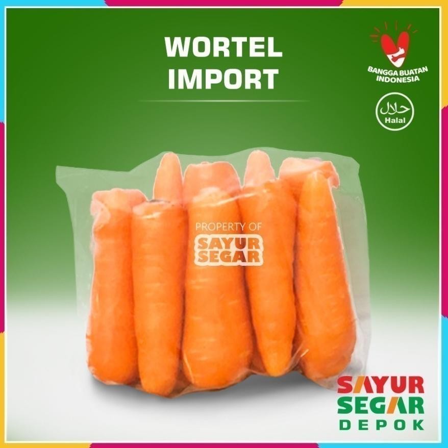 

WORTEL IMPORT / BERASTAGI 1KG PREMIUM Nugi