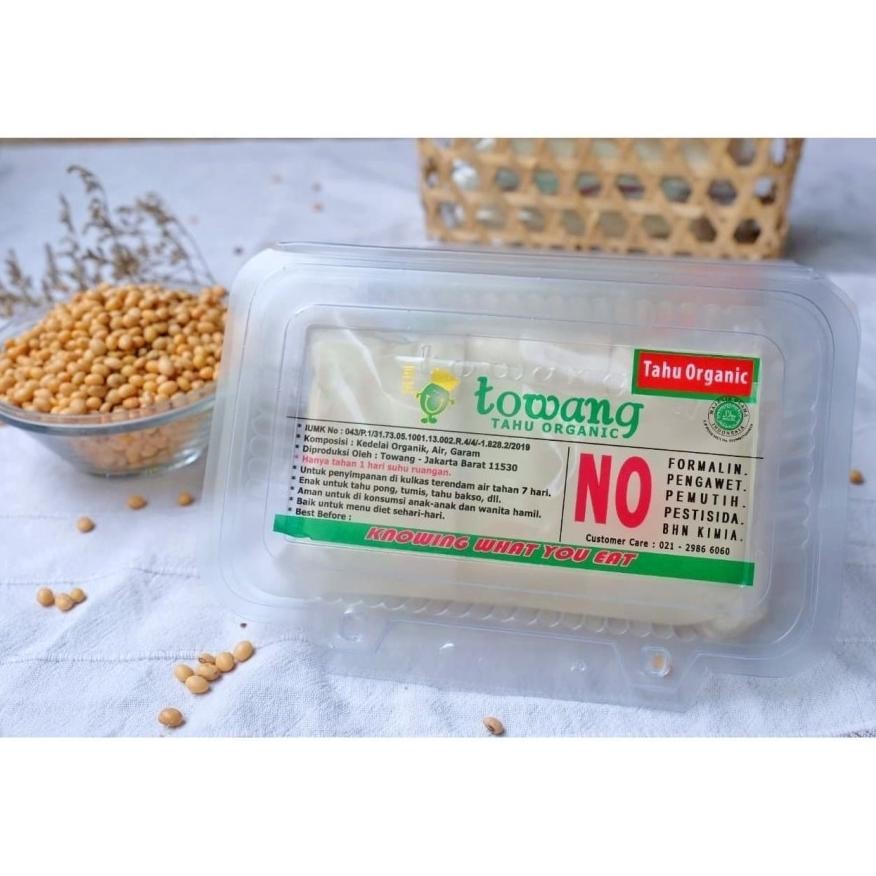 

Towang Tahu Organik Non GMO Nugi