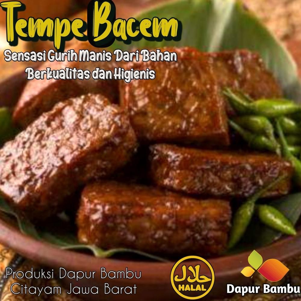 

Tahu Tempe Ungkep Bacem isi 10 - 17 Pcs / Tahu tempe Bacem Gurih Manis / Frozen Food Nugi