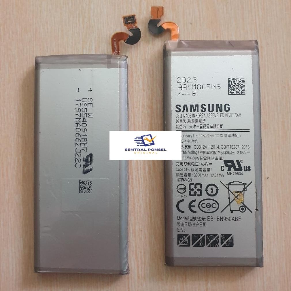 Batrei EB-BN950ABE Batre Samsung Note 8 / SM-N950F Original Batrai Samsung Note 8 / SM-N950F Baterai