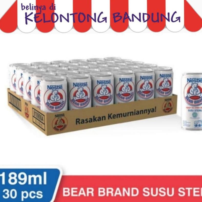

Bear Brand Kaleng 189 ml Susu Beruang Dus Box Karton Nugi