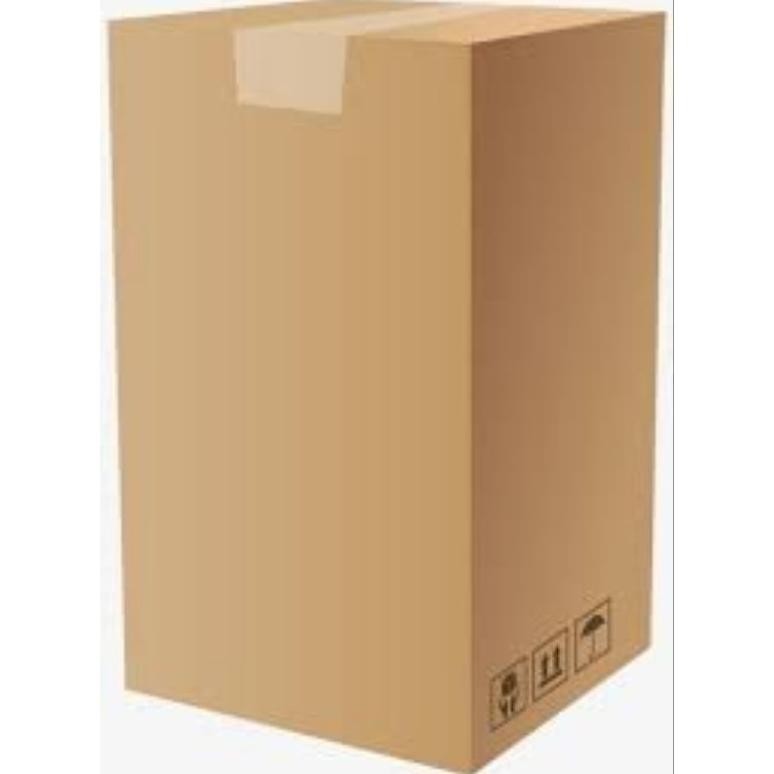 

46x36x80 cm kardus model tinggi polos packing kemasan karton dus besar single wall kraft corrugated Nugi