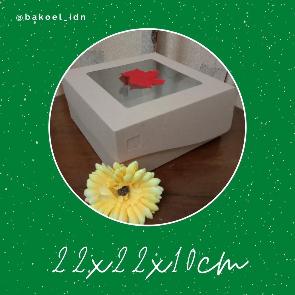 

Kardus Kotak Dus Nasi Kemasan Kraft Mika Laminasi Kue Tart Chiffon Nugi