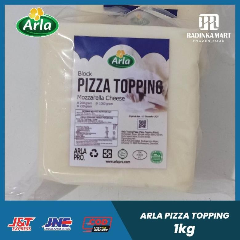 

Keju Mozzarella Arla topping 1kg/Arla Pizza Topping Mozarella Cheese 1kg - Keju mozzarella Arla exp terbaru Nugi