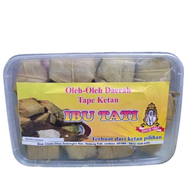

TAPE KETAN KHAS CIREBON/KUNINGAN IBU HJ.TATI ISI 20 PCS Nugi
