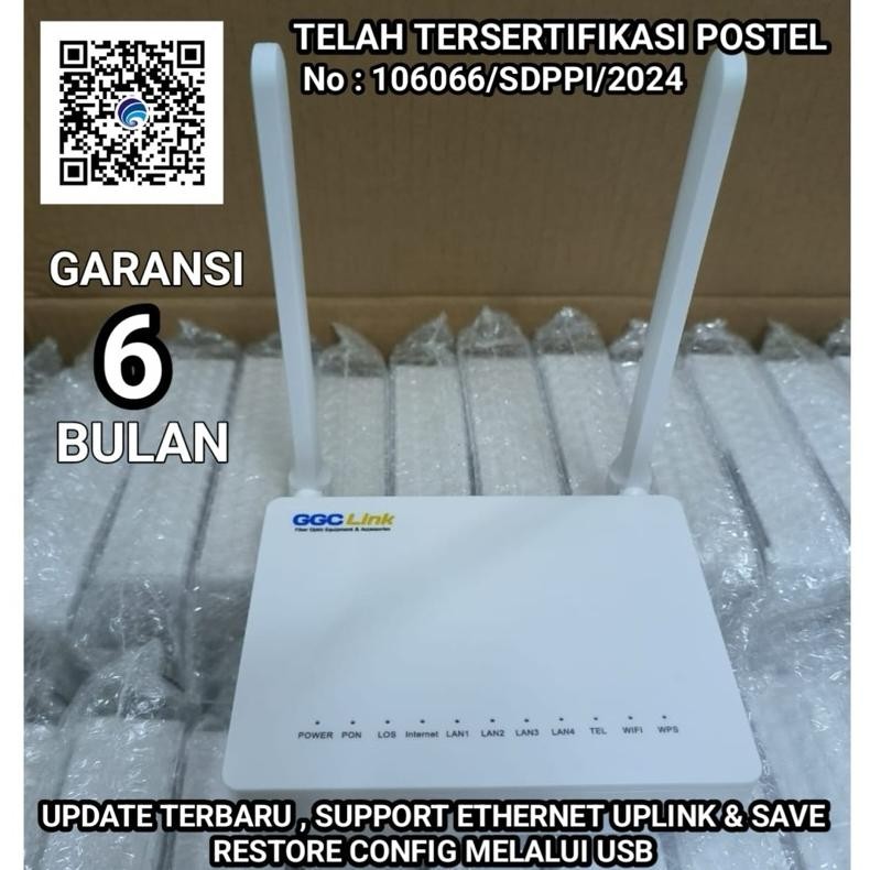 ONT XPON GGCLink G663 New Baru EPON GPON ONU Bukan ZTE F663NV3A Nugi