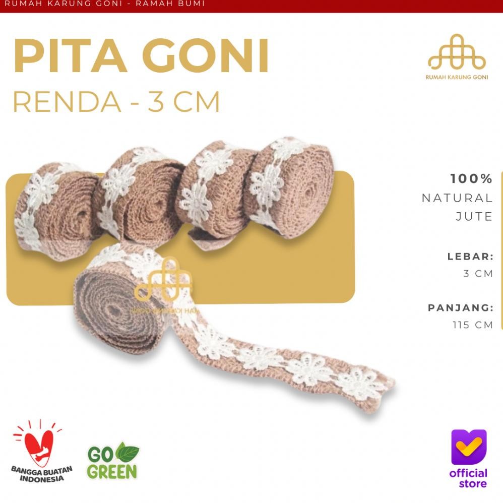 

Pita Goni Renda/ Pita Goni Rustic/ Hiasan Mahar Rustic Nugi