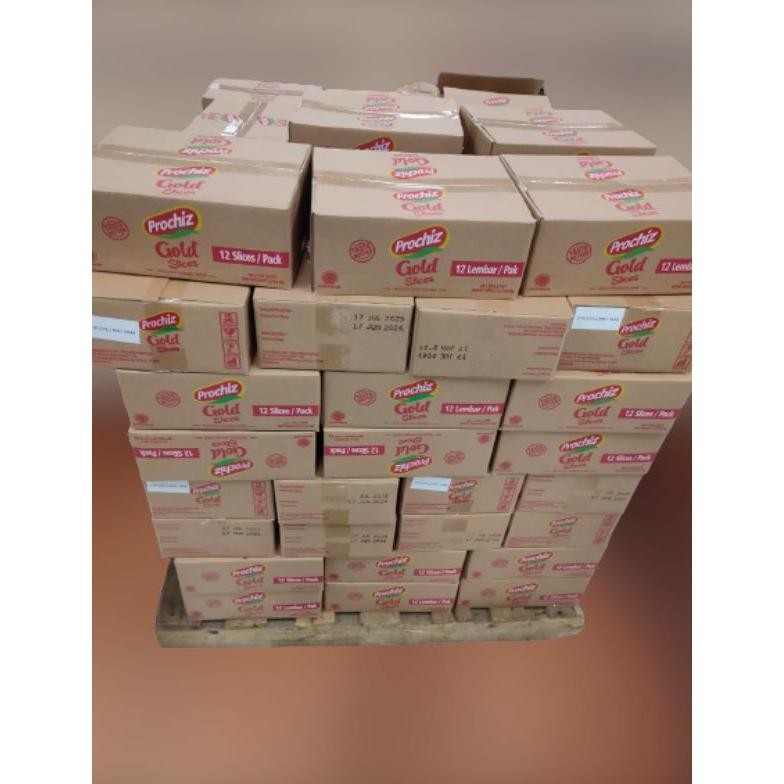 

Harga per Dus Keju Prochiz Gold Slices 12 Lembar isi 24 Pack Original 100% Nugi