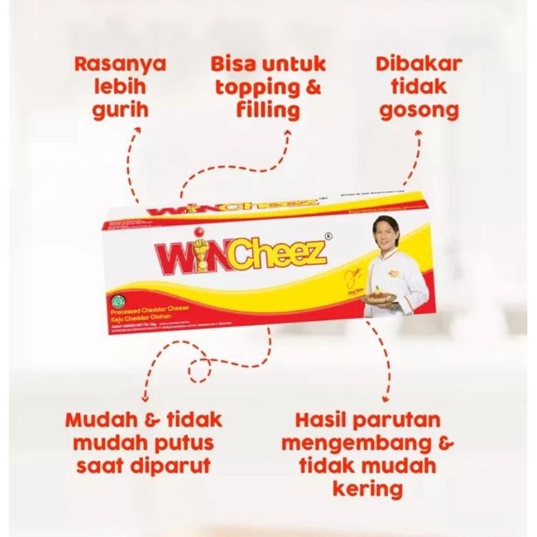 

KEJU WINCHEZZ 2kg Keju cheddar Olahan Halal. |ECERAN 1 pak Nugi