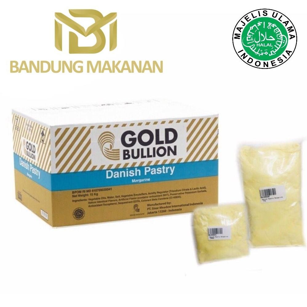 

Danish Pastry Gold Bullion Margarine - 500gr Cromboloni Nugi