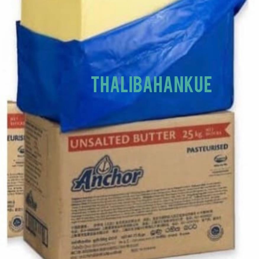 

ANCHOR BUTTER UNSALTED/TAWAR ECERAN 500GR COCOK U/ KUE/CAKE KHUSUS OJOL Nugi