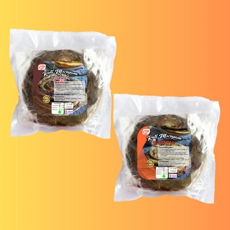 

[PAKET 2 MIX] ROTI MARYAM COKELAT & COKJU Nugi