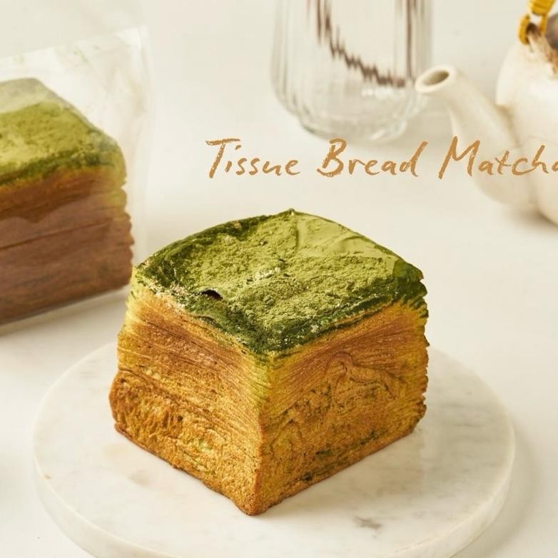 

Tissue bread matcha melt Nugi