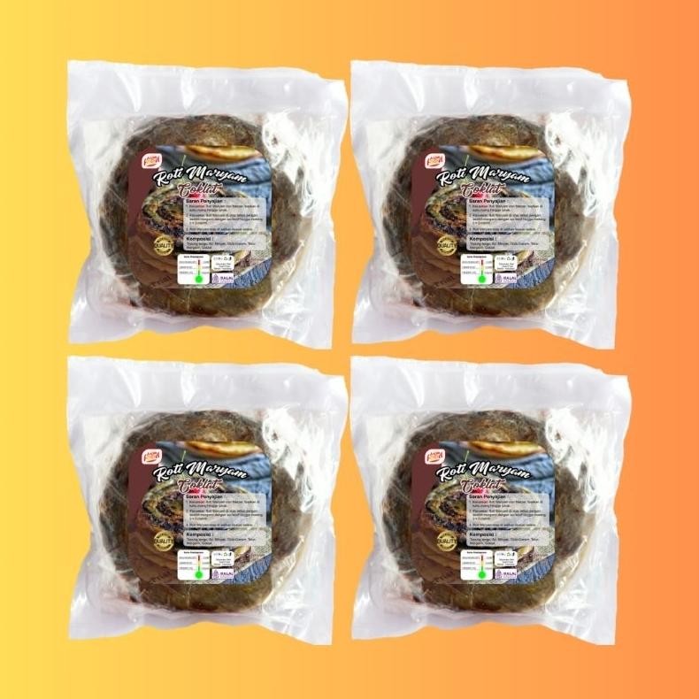 

[PAKET 4 PACK] ROTI MARYAM COKELAT Nugi
