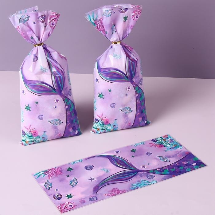 

Bis 20 Pcs Tas Permen Ekor Putri Duyung Tas Hadiah Biskuit Untuk Dekorasi Pesta Ulang Tahun Anak Perempuan Plastik