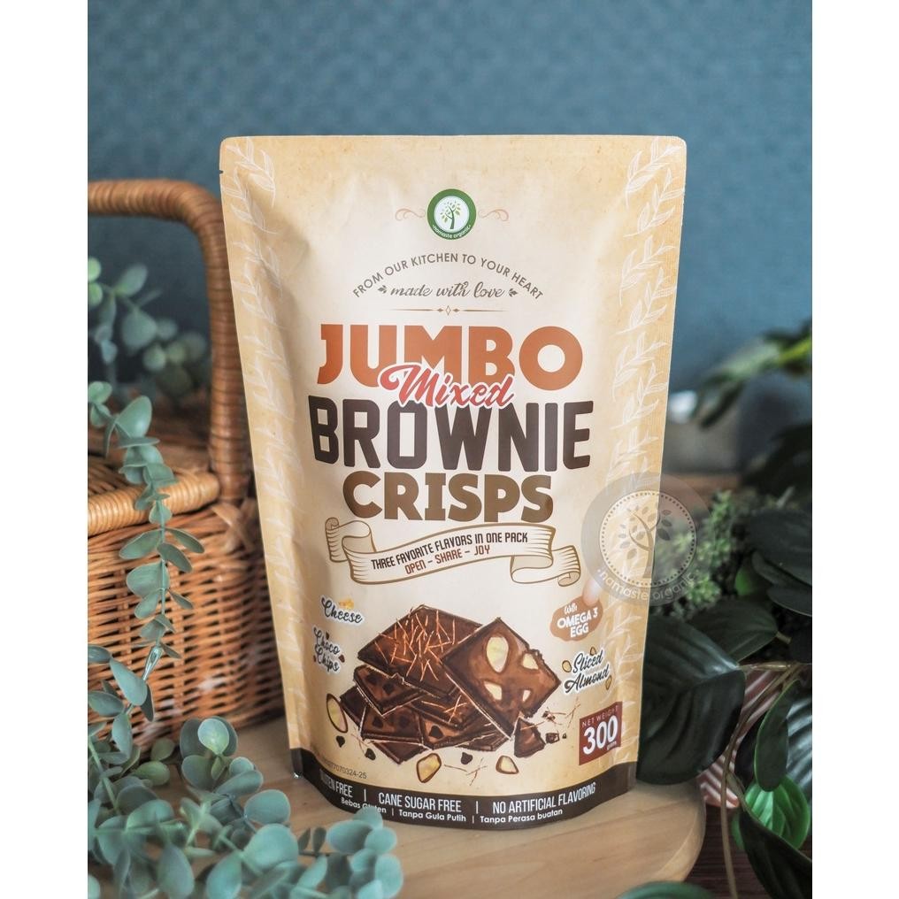 

BROWNIE CRISPS JUMBO - MIXED 300GR Nugi