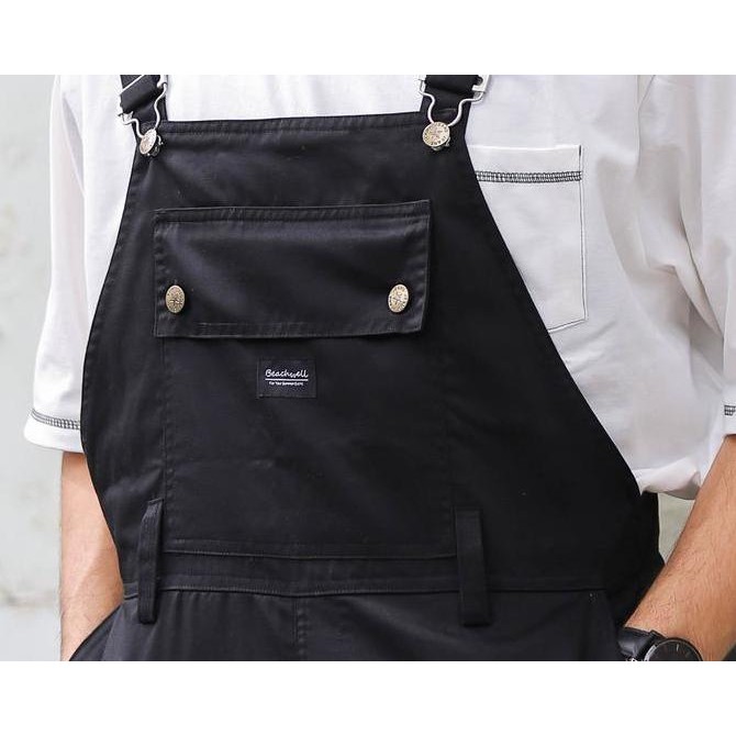 Wearpack Baju Overall Time Series Black Beachwell Bali Baju Kodok Pria