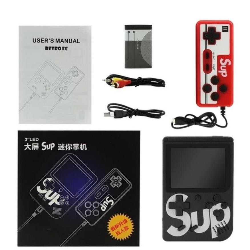 Limited - Game Boy Mini SUP LCD 3inch 400 Permainan Portable Mainan Anak 