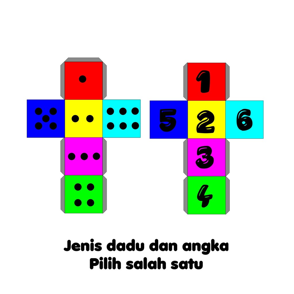 Ular Tangga Raksasa Mainan Edukasi Anak 2x2M