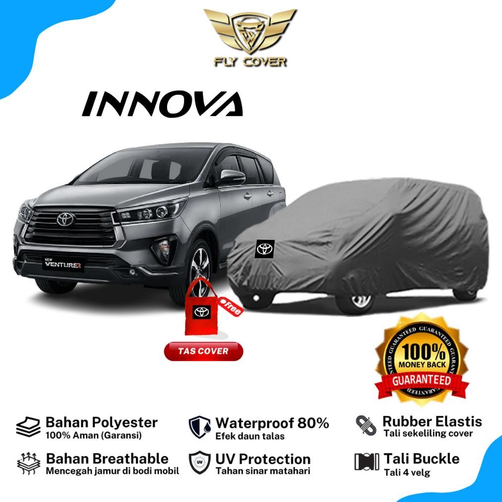 Body Cover Mobil Innova / Sarung Mobil Kijang Inova Venturer, Reborn, Zenix 2022 2023 2017 2018 2019