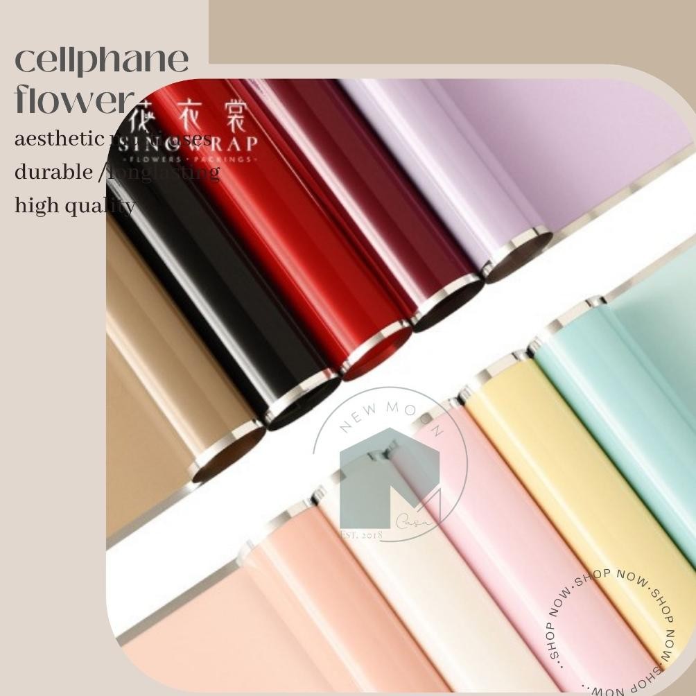 

Gratis Packing Aman Uang Kembali Flower wrap list silver cellophane Isi 5 kertas wrapping paper bouquet buket bunga vintage flower wrapping valentine Nugi