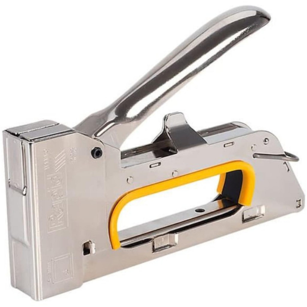 

Staple Stapler Gun Tacker R23 - Staples Hekter Gun Tembak Manual (untuk Pengerjaan Sofa, Jok Motor, Kursi, Laminating, Dekorasi)