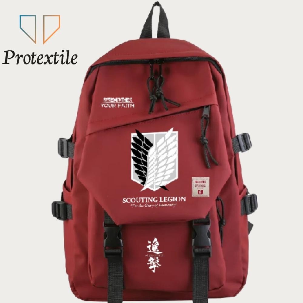 Flash Sale Attack On Titan Ransel Wanita Pria Ransel Tas Sekolah Pelajar Anime untuk Remaja Laki-lak