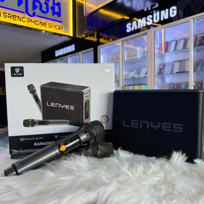 TERMURAH - LENYES S861 KARAOKE PARTY SPEAKER