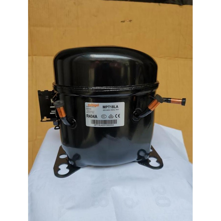 TERLARIS - KOMPRESOR CUBIGEL MPT18LA | KOMPRESOR FREEZER/KULKAS 3/4PK R404a LBP ( Pengganti KULTHORN