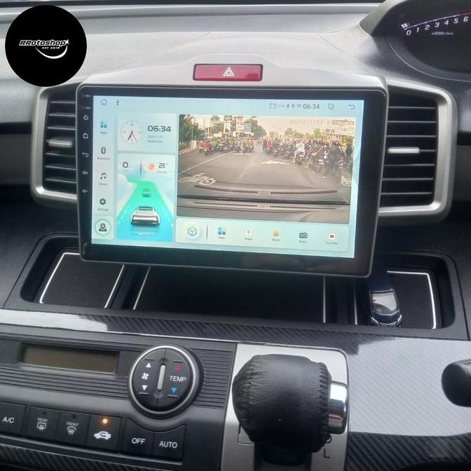 TERMURAH - Head Unit Android Tape Mobil Honda Freed 10 Inch Double Din 4 GB