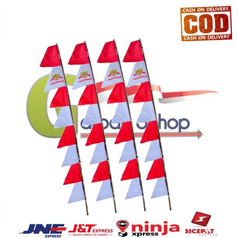 Umbul Umbul Gergaji Merah Putih (1Kodi) Baru