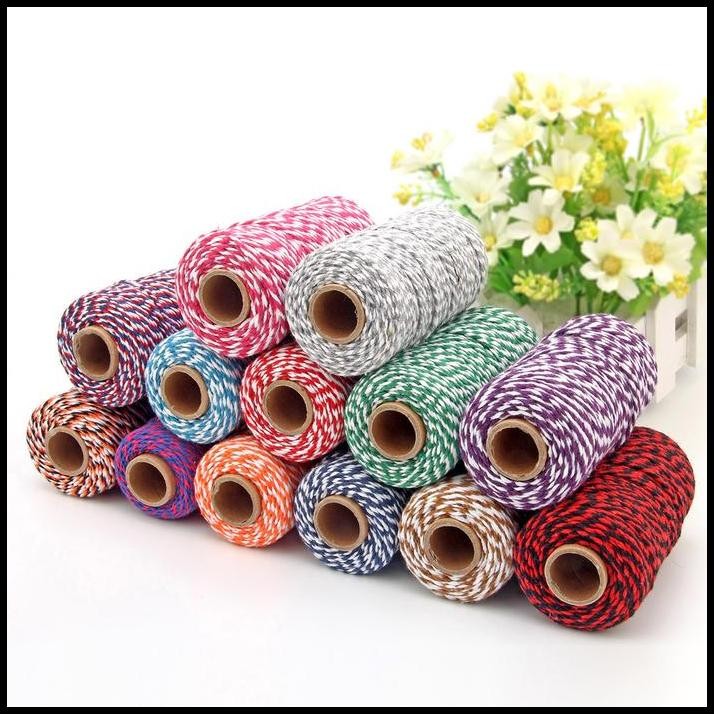 

Tali Souvenir Rol 100m Tali Craft Merah Putih Murah Benang Rami Rajut