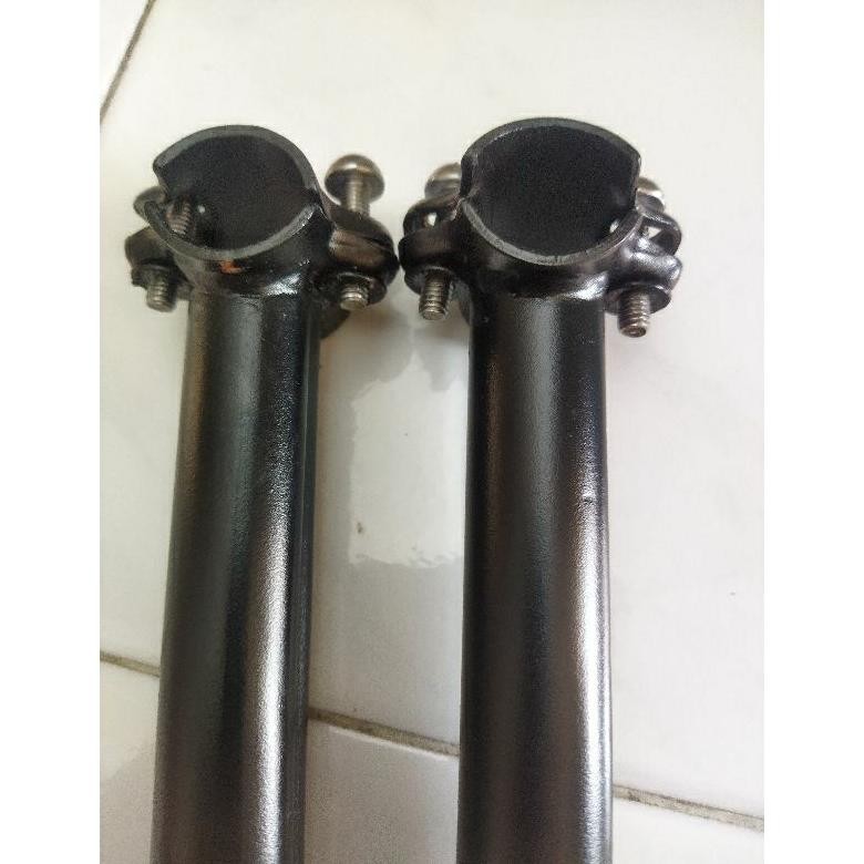 Stem Kepala Stem Sepeda Lipat Hitam