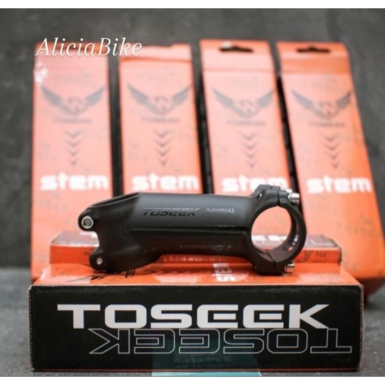 Stem Toseek Carbon Alloy Sepeda Roadbike 80mm 90mm 100mm 110mm 120mm