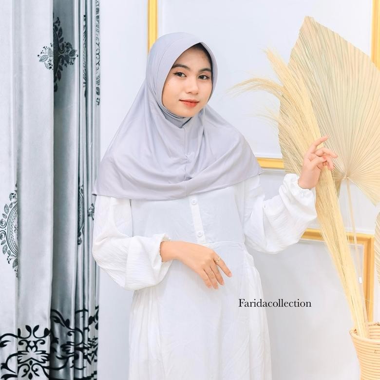 Miliki - Hijab instant Daily Sport // Sport hijab menutup dada // Sport olahraga 