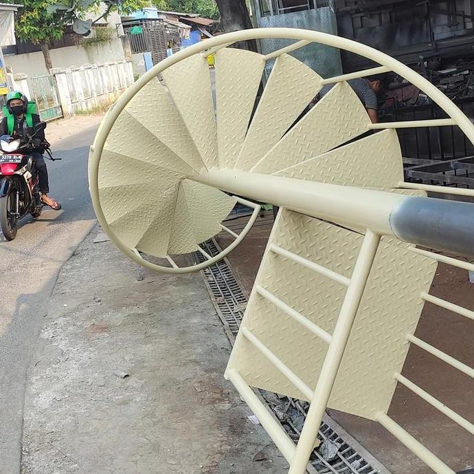 tangga putar minimalis