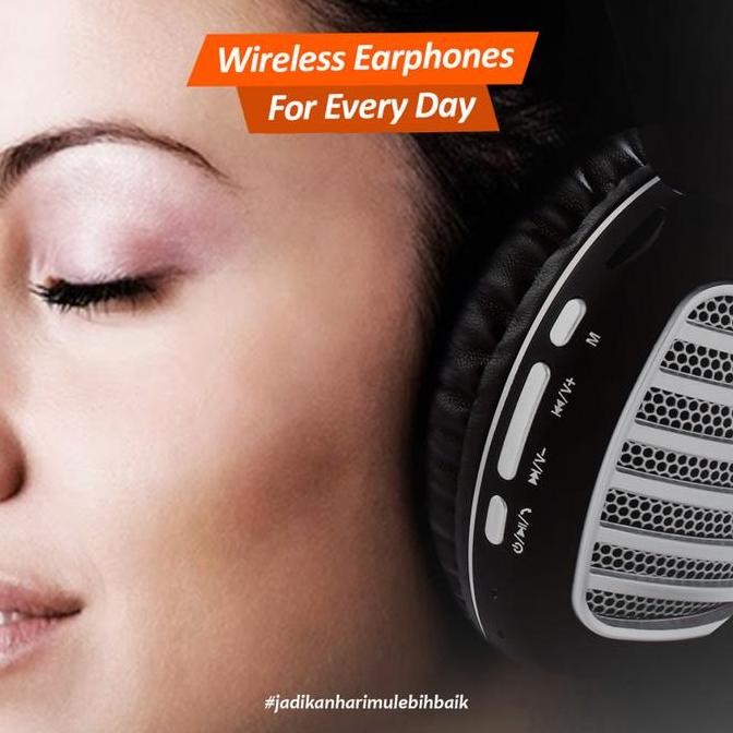 Headphone Bluetooth Wireless Noise Canceling JETE Extreme Garansi 2th