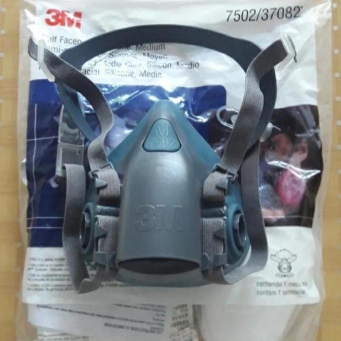 PROMO3M 7502 / Masker 7502 Reusable Respirator Half Facepiece MEDIUM