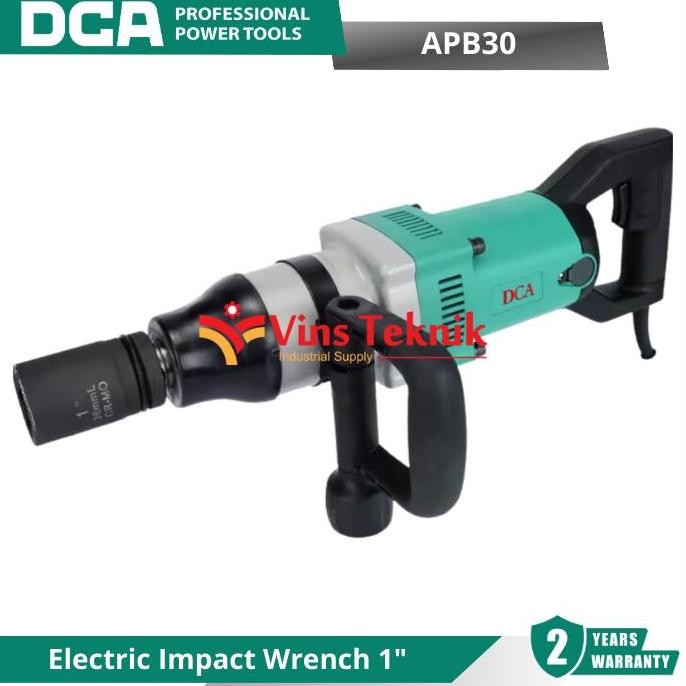 Mesin Pembuka Baut Listrik Electric Impact Wrench 1" DCA APB30 APB 30