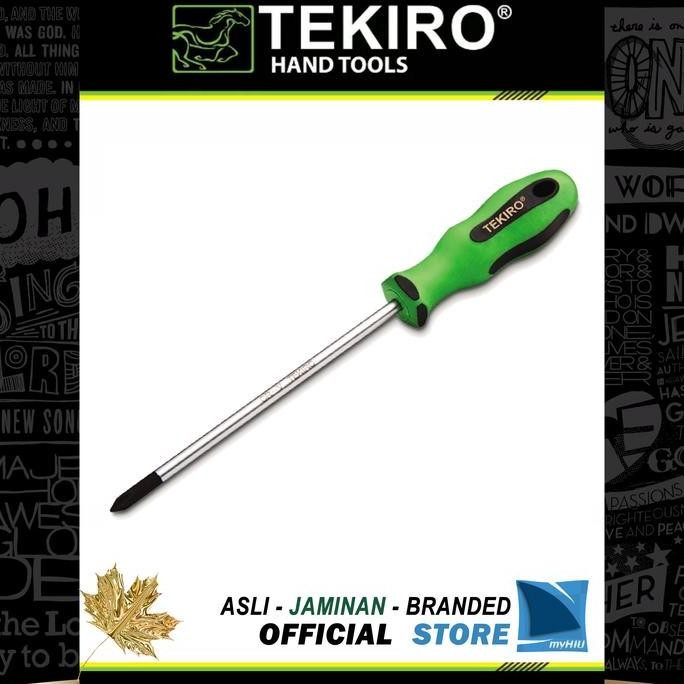 Obeng Gagang TPR (+) Plus 5 x 150 mm PH1 Magnit TPR Screwdriver TEKIRO