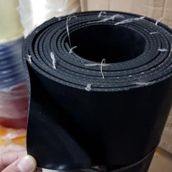 rubber sheet insertion ( Karet serat benang 10mm 1ply lembaran