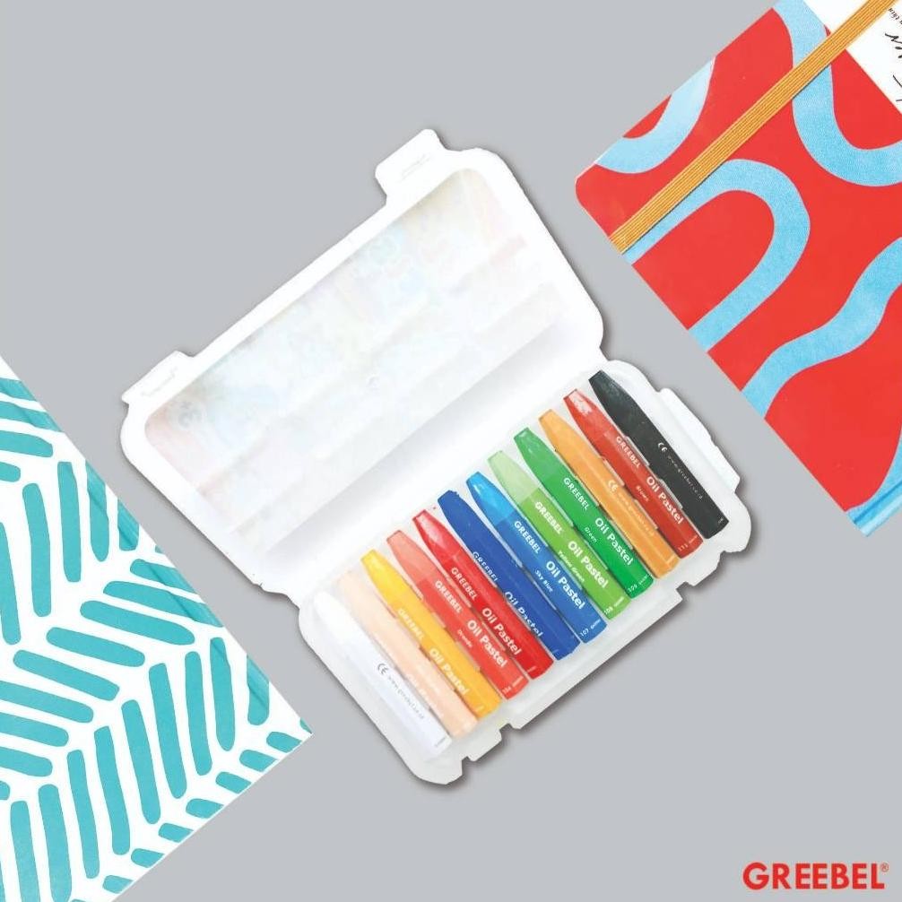 

Vf-52 Greebel Crayon Krayon Kids 12 Warna Cs / Kids Oil Pastel 12Cs (Kop12Cs) Crayon Set Mewarnai Professional Vf-52