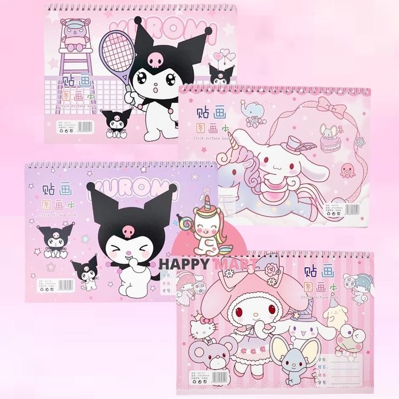 

Dwl-49 Sketch Book Buku Gambar A4 Kuromi Tenis Series Melody / Cinnamoroll Dwl-49