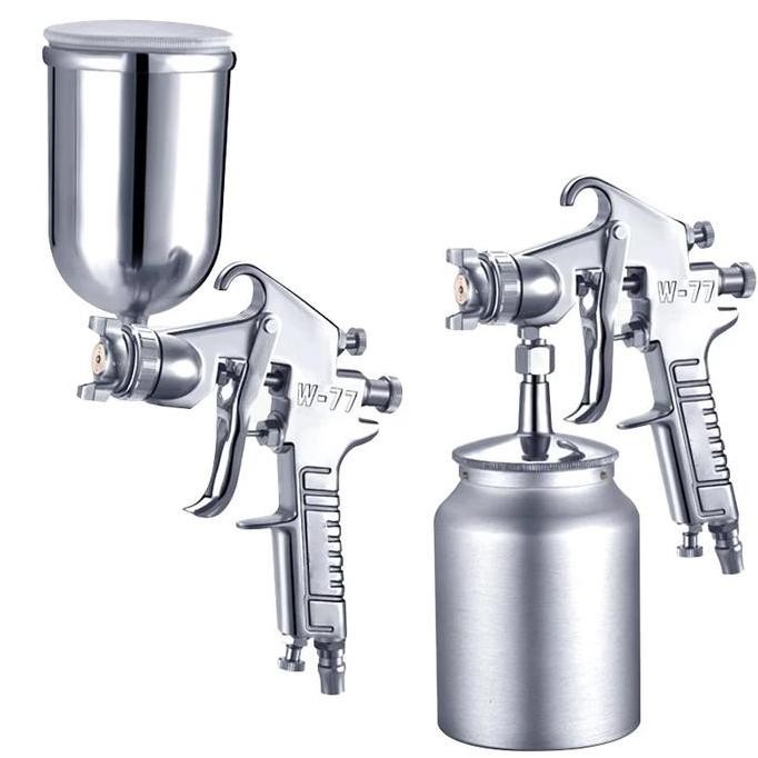 W-77 Pneumatic Spray Gun 2.0/2.5/3.0mm Caliber Nozzle Car / Furni
